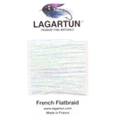Lagartun French Flatbraid Fluorescent Pearl