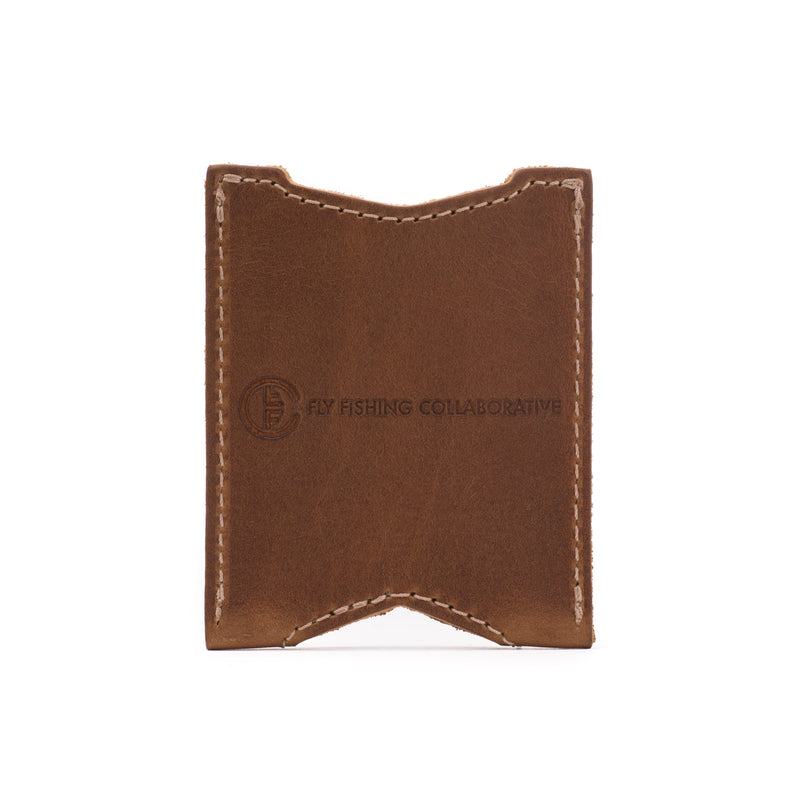 Easy Wallet Tobacco Back with stamped FFC logo and name