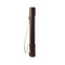 3' Double Fly Rod Tube, Dark Coffee Brown, Front