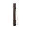 3' Double Fly Rod Tube, Dark Coffee Brown, Back