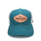 Lo-Pro Trucker Cap with Leather Patch - Wasatch Tools