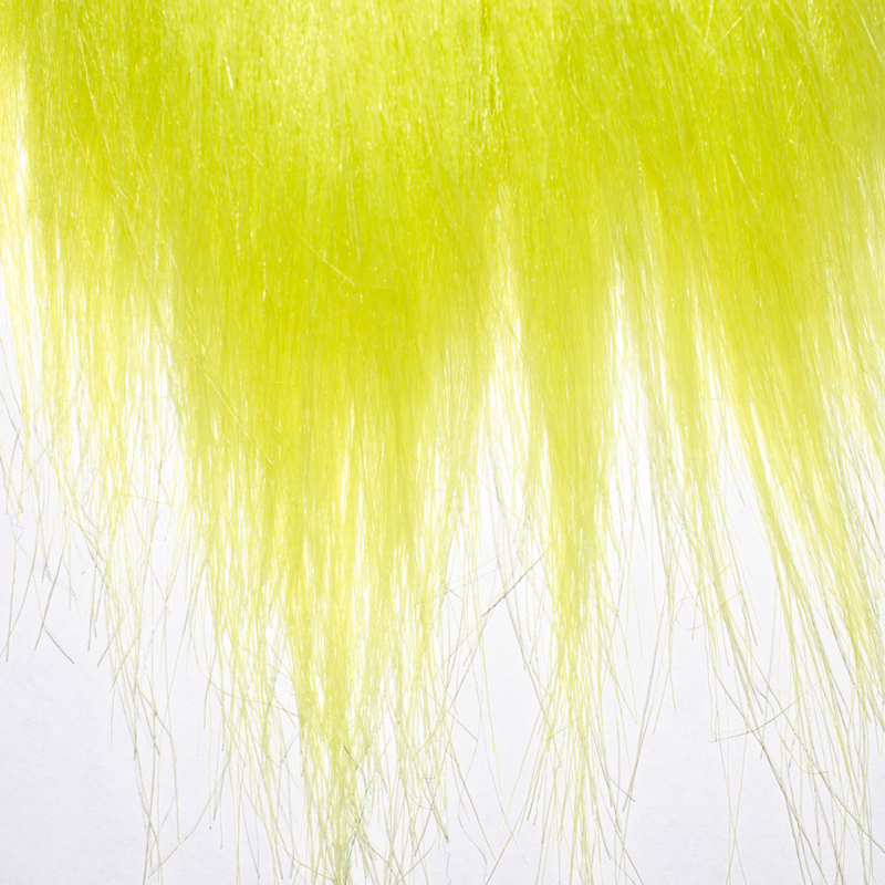 Chartreuse Fly Fur is included in the (S)mackerel Fly Fur 4 Pack.
