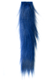 Dark Sapphire Blue Fly Fur, long strip