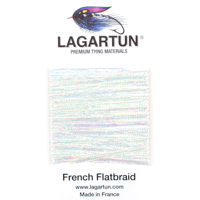 Lagartun French Flatbraid Fluorescent Pearl