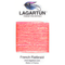 Lagartun French Flatbraid Fluorescent Red