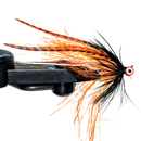 Fly tied with Predator I Hot Orange 5D Brush