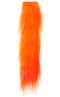 Hot Orange Fly Fur, long strip