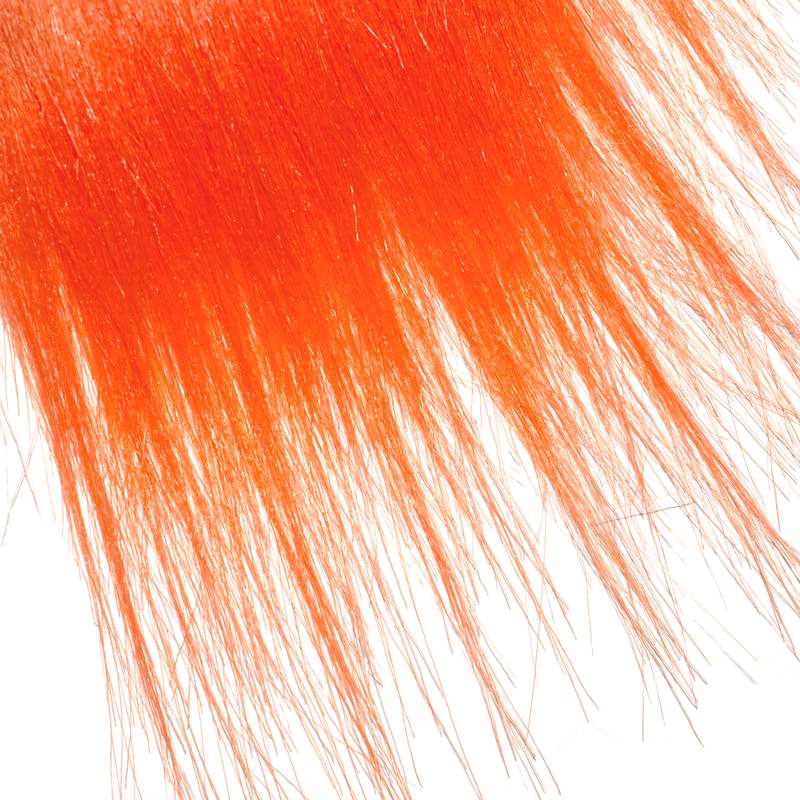 Hot Orange Fly Fur is included in the Popsicle Brights Fly Fur 4 Pack.