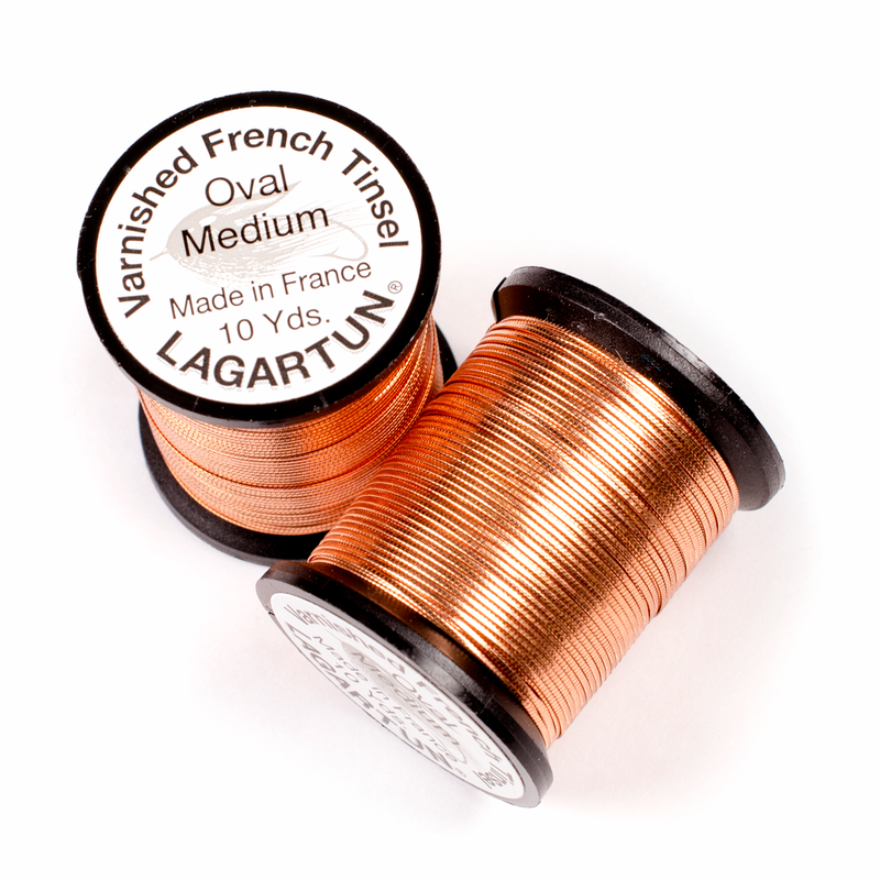 Lagartun Oval Tinsel Medium Copper