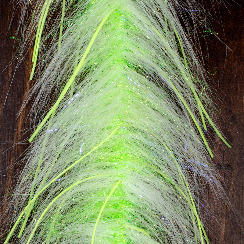 Predator II White/Chartreuse Straight