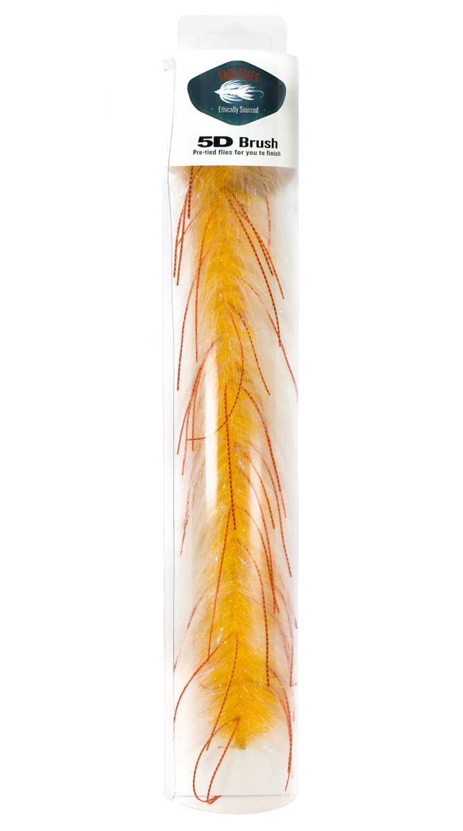 Predator-II-White/Orange -5D-Brush