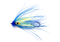 Fly-tied-with-Predator-I-Chartreuse-Brush-with-Royal-Blue-accents