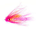 Fly tied with Predator I Hot Orange 5D Brush and Hot Pink Fly Fur