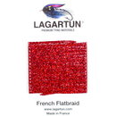 Lagartun French Flatbraid Red Holo